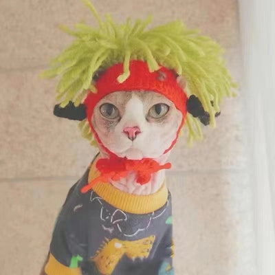 Gorro de Lana Tejido para Perros y Gatos - Accesorios Adorables para Mascotas - Image 8