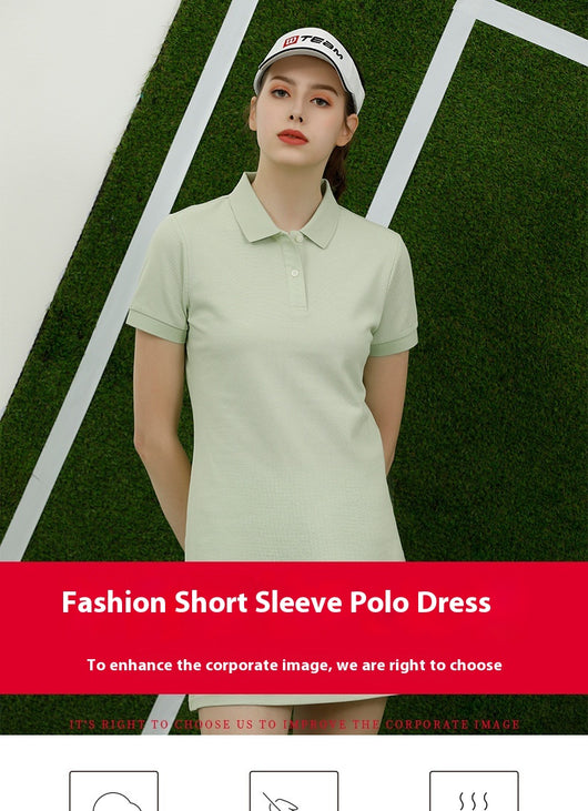 Vestido Tipo Polo Ejecutivo para Trabajo y Deporte - Image 14