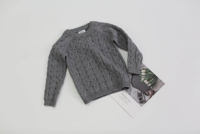 Suéter Casual Infantil para Otoño e Invierno - Image 10