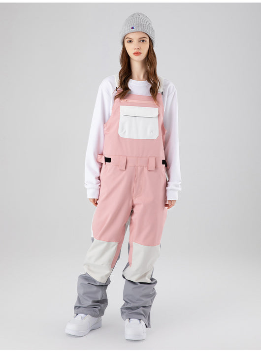Traje de Esquí Impermeable Bicolor con Refuerzos Duraderos - Image 13