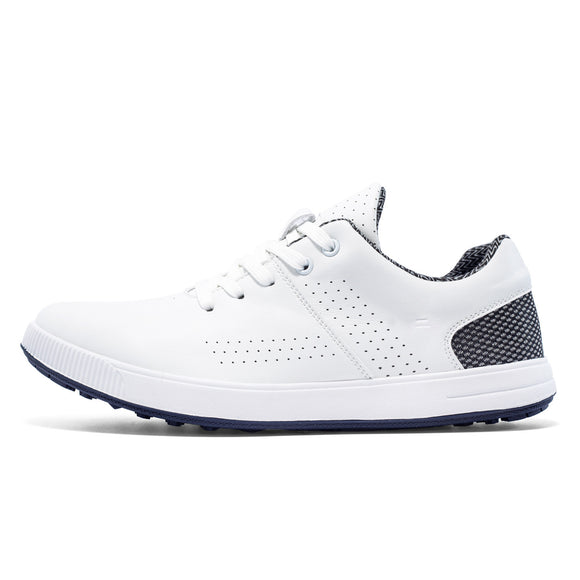 Zapatos de Golf Impermeables con Suela Antideslizante para Hombre