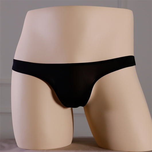Calzoncillos Hombre Seda de Hielo Cintura Baja Cómodos Efecto Segunda Piel - Image 5