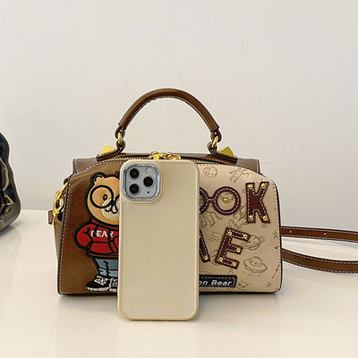 Bolsa de Hombro con Diseño Cartoon Acolchada - Image 4