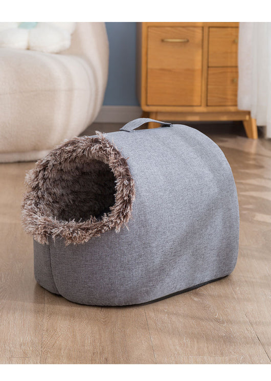 Nido Térmico para Gatos con Forro Polar - Saco de Dormir Cerrado Otoño e Invierno - Image 15