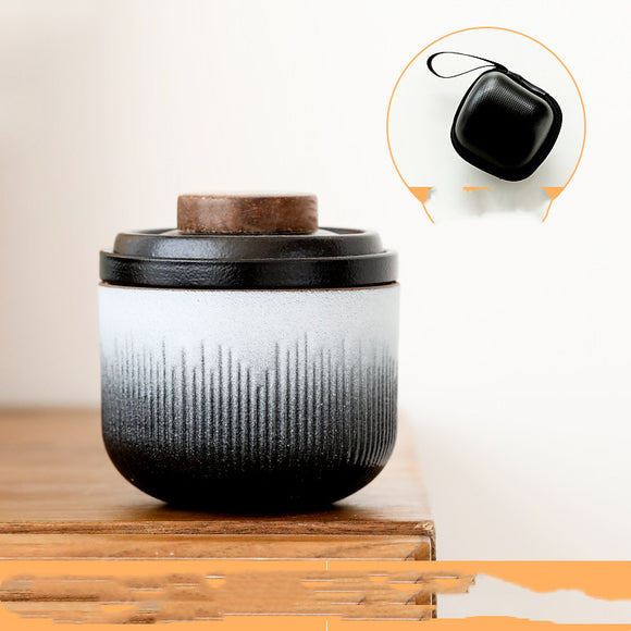 Juego Portátil de Té: Tetera y Dos Tazas con Filtro Integrado