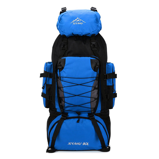 Mochila de Senderismo 90L XIYAHU - Resistente al Agua para Trekking y Camping