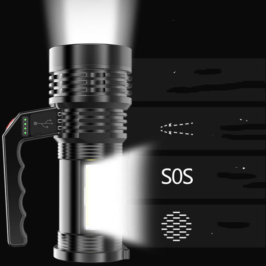 Linterna LED Portátil Recargable por USB con Luz Lateral - Image 10