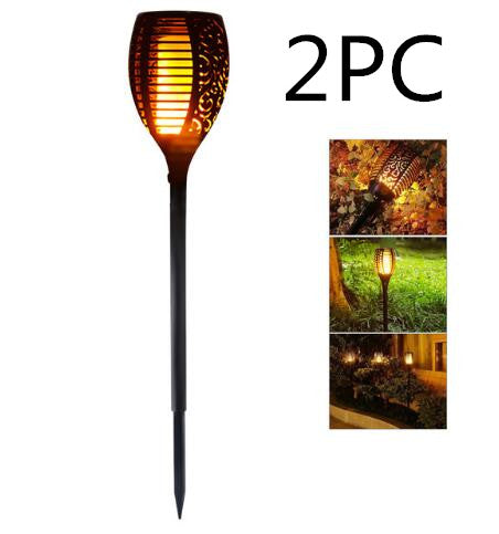 Antorcha Solar LED con Efecto Llama Parpadeante IP65 para Jardín - Image 17