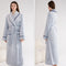 2508 Azul Marinho Gola V Feminina