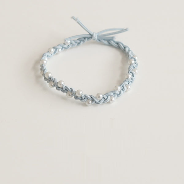 Diadema Handmade con Perlas y Moño - Accesorio Elegante para el Cabello