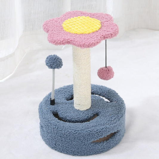 Árbol Rascador Multifuncional para Gatos con Juguete Interactivo - Image 2