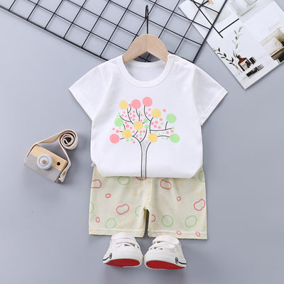 Conjunto Infantil de Verano: Camiseta y Shorts de Algodón - Image 44
