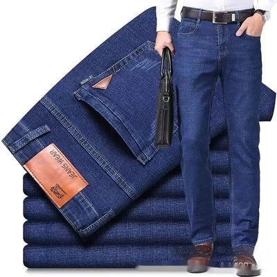 Jeans Rectos Holgados para Hombre - Comodidad y Durabilidad - Image 6