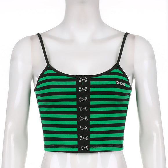 Bolso Bandolera Spice Girl Rayas Oscuro