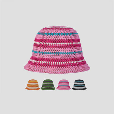 Gorra Cubo Plegable Dopamine - Diseño Tejido Colorido para Mujer - Image 11
