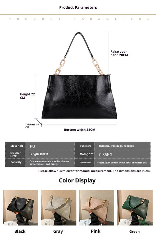 Bolso Retro Crossbody de Gran Capacidad - Estilo Casual - Image 9