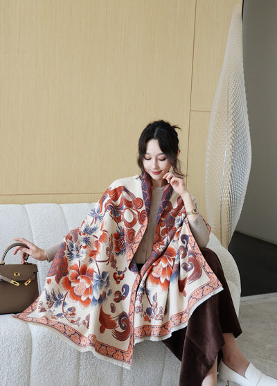 Chal Versátil de Oficina Estilo Coreano para Otoño e Invierno - Image 28