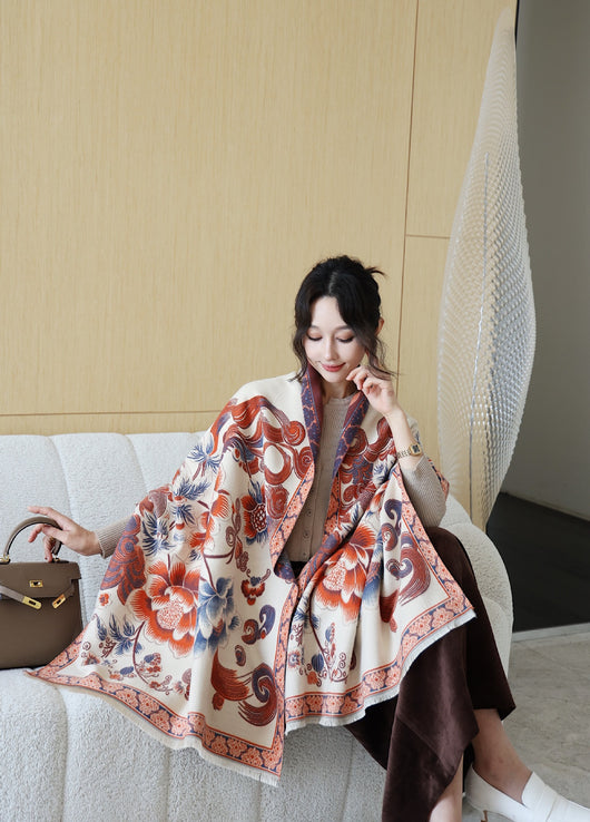 Chal Versátil de Oficina Estilo Coreano para Otoño e Invierno - Image 28