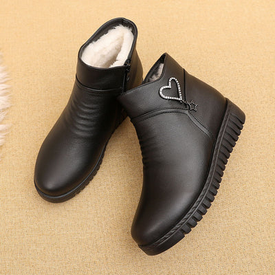 Zapatos Cálidos de Algodón Antideslizantes para Adultos Mayores - Image 2