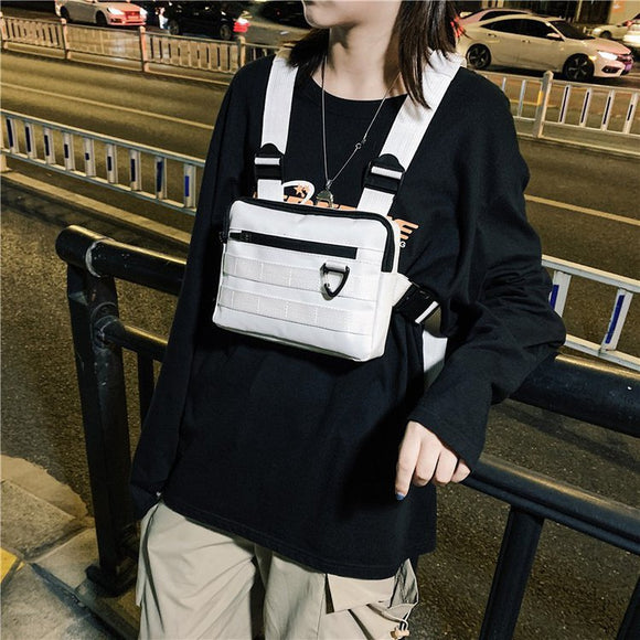 Chaleco Funcional Urban Chest Bag - Bolsa Pectoral Multifunción