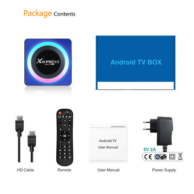 Caja Smart TV X88PRO 13 RK3528 con Android 13 y Bluetooth 8K - Image 26