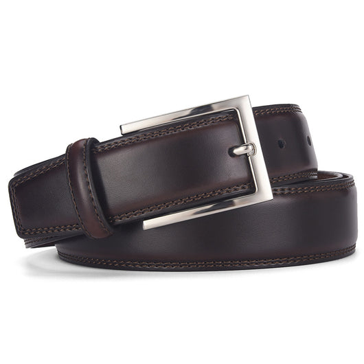Cinturón de Cuero para Hombre con Hebilla de Pasador - Image 5