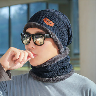 Conjunto Térmico Deportivo: Gorro y Bufanda Abrigo Exterior - Image 4