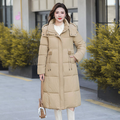 Abrigo de Algodón Grueso Cálido Talla Grande Holgado para Invierno - Image 9