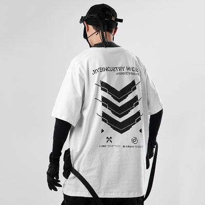 Playera Manga Corta para Hombre con Bolsillos 3D - Image 4