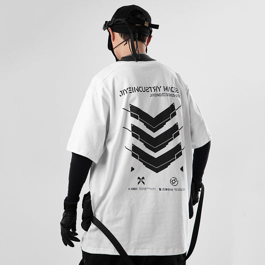 Playera Manga Corta para Hombre con Bolsillos 3D - Image 4