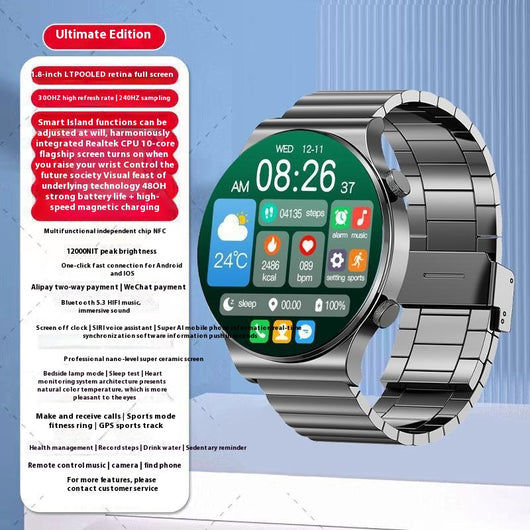 Reloj Inteligente con Monitor de Glucosa y Presión Arterial - Image 12