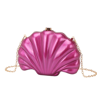 Bolso Bandolera Multicolor con Cadena de Concha - Image 10