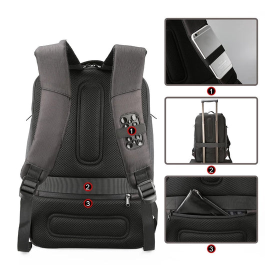 Mochila Ejecutiva Solar para Negocios y Viajes - Image 5