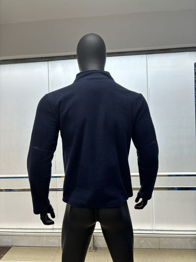 Suéter Casual de Cuello Alto con Cierre Frontal para Hombre - Otoño Invierno - Image 13