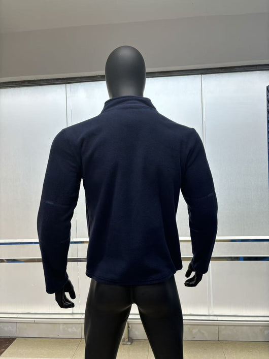 Suéter Casual de Cuello Alto con Cierre Frontal para Hombre - Otoño Invierno - Image 13