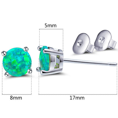 Aretes de Ópalo Personalizados Multiuso para Mujer - Image 14