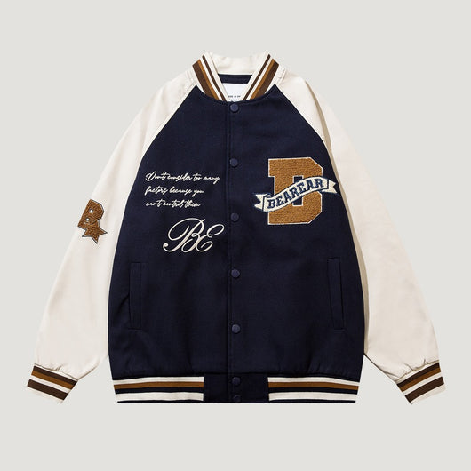 Uniforme de Béisbol Hip Hop Retro Oversize en Cuero Sintético para Mujer - Image 13