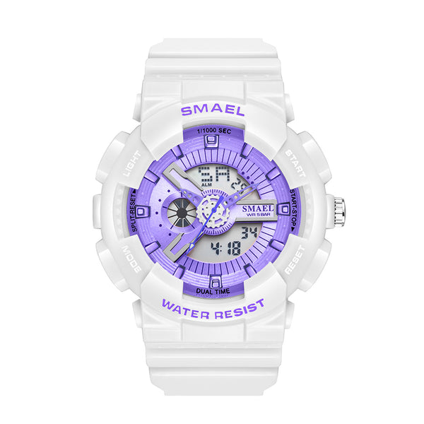 Reloj Deportivo Inteligente Dual Pantalla Resistente al Agua para Parejas - Image 3