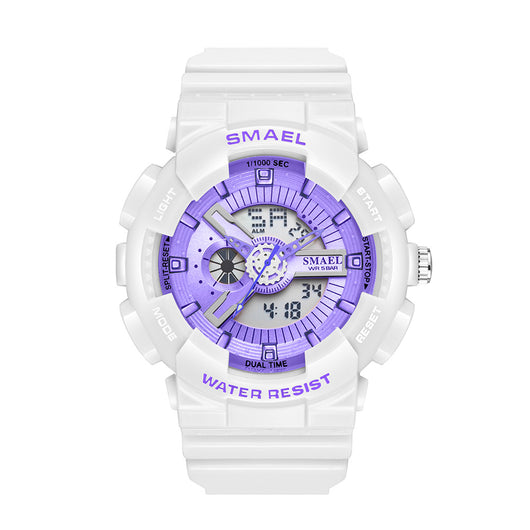 Reloj Deportivo Inteligente Dual Pantalla Resistente al Agua para Parejas - Image 3