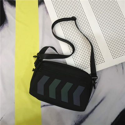 Bolsa de Herramientas Reflectante Tide - Mochila Casual Coreana con Bandolera - Image 7