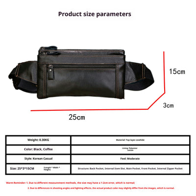 Bolsa de Cintura para Trabajo en Cuero Vacuno - Gran Capacidad e Impermeable - Image 6