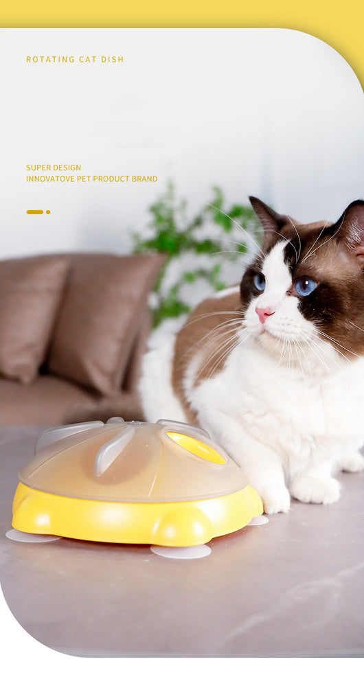 Plato Interactivo para Gatos con Almacenamiento de Snacks y Entretenimiento - Image 14