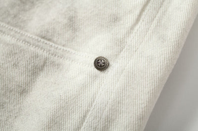 Overol Suelto Estilo Vintage con Detalles Desgastados - Image 19