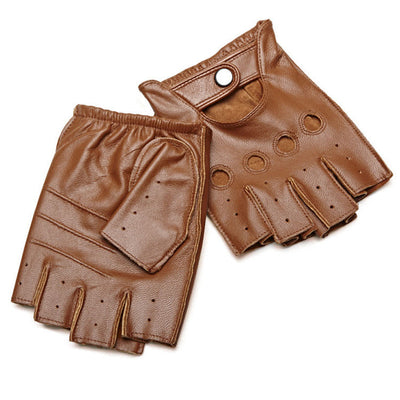 Guantes de Cuero Cabrilla Corte Medio para Motociclismo y Actividades Outdoor - Image 4
