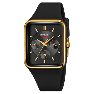 Reloj Cuadrado de Silicona Multifuncional Impermeable para Niñas - Image 3