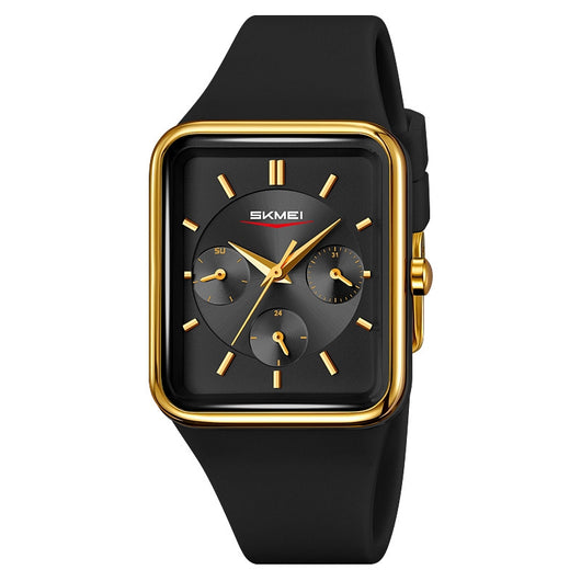Reloj Cuadrado de Silicona Multifuncional Impermeable para Niñas - Image 3