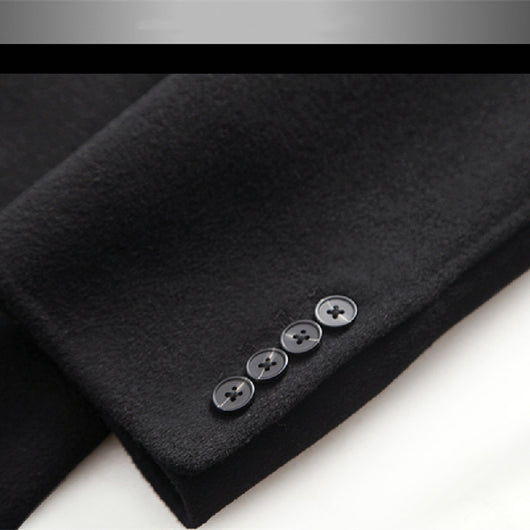Abrigo de Cachemira Gruesa para Hombre - Image 11