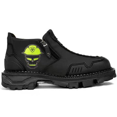 Botas Cortas Calavera Estilo Europeo y Americano para Hombre - Image 10