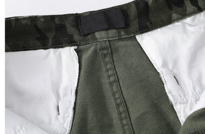 Pantalón Cargo Ancho Camuflaje Retro de Tiro Bajo - Image 15