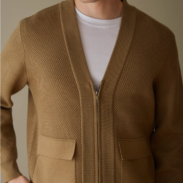 Cardigan Tipo V de Punto Premium - Abrigo Suéter Elegante